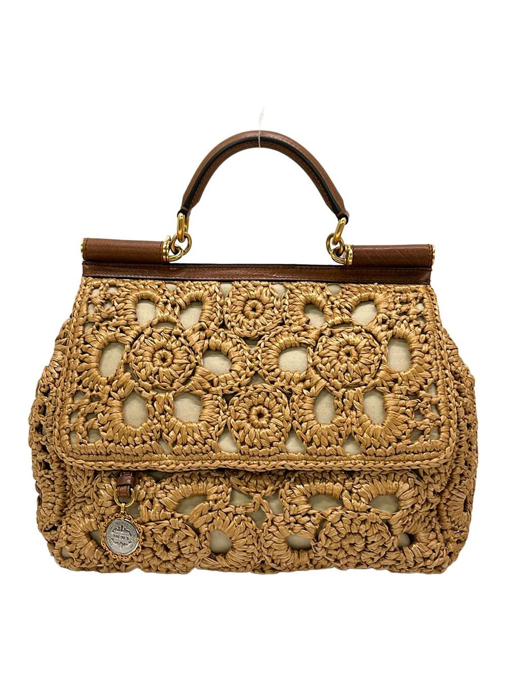 Dolce&Gabbana Sicily Light Brown Raffia #371689D57B